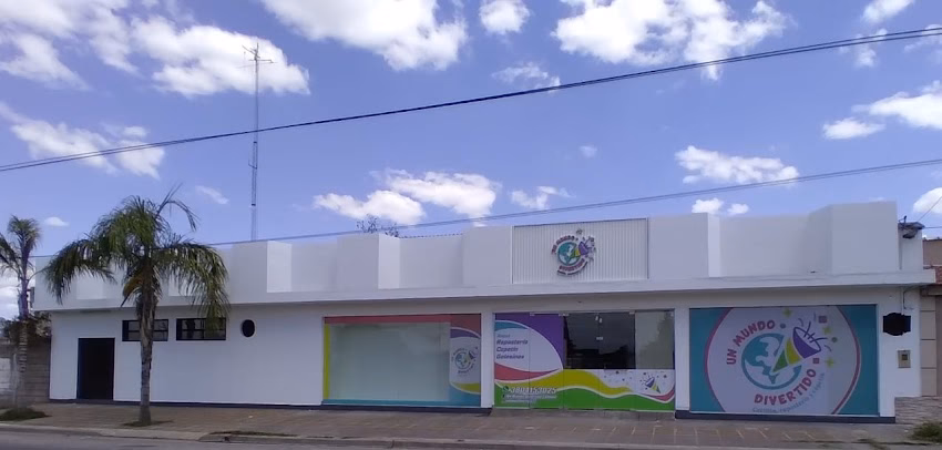 Papelera Un Mundo Divertido descartables y cotillon