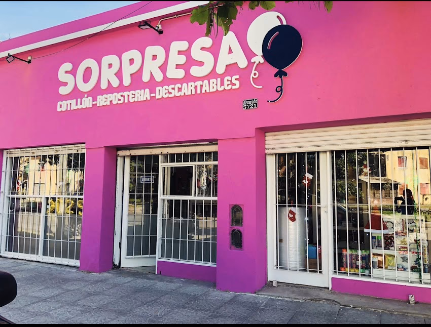 Sorpresa reposteria cotillón descartable